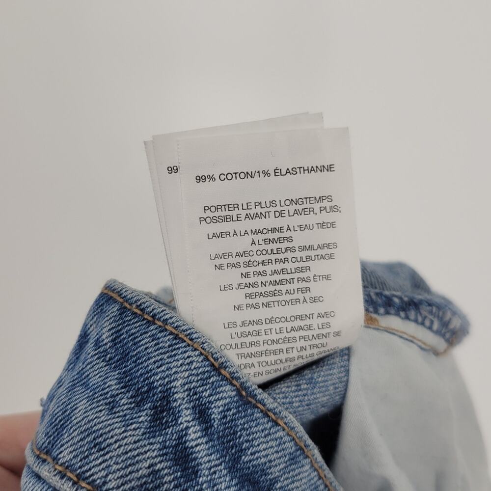 Rolla's Brad Worn Distressed Original Straight Leg Jeans 25 - Picture 10 of 10